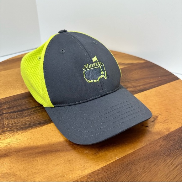 Masters Other - Masters Golf youth adjustable Hat, gray and fluorescent yellow, great preowned.